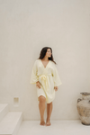 Camillo Bubble Wrap Robe - Lemon